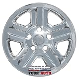 2007-2012 Jeep Wrangler 16 Chrome Wheel Covers Chrome Wheels Skins Covers