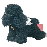 Pom Pom Black Poodle Stuffed Animal Plush Dog by Douglas