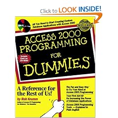 Access 2000 Programming for Dummies