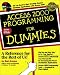 Book Access 2000 Programming for Dummies