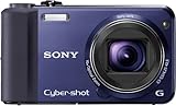 Sony DSC-HX7VL Digitalkamera (16 Megapixel, 10-fach opt. Zoom, Full HD Videoaufnahme, GPS, 7,6 cm (3 Zoll) Display, bildstabilisiert) blau