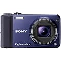 Sony DSC-HX7VL Digitalkamera (16 Megapixel, 10-fach opt. Zoom, Full HD Videoaufnahme, GPS, 7,6 cm (3 Zoll) Display, bildstabilisiert) blau
