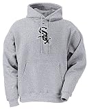 Chicago White Sox MLB Grey Embroidered Tackle Twill Hooded Sweatshirt By Nike Team Sports