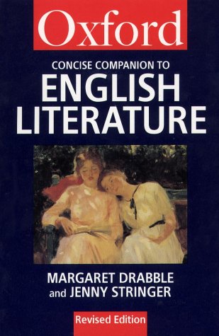  : The Concise Oxford Companion to English Literature (Oxford Paperback Reference)