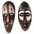 'Ye Firi Ekyiri,' masks (pair) 'Ye Firi Ekyiri,' masks (pair)