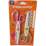 Fiskars Edger Pinking and Scallop, 2-Pack