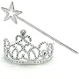 Princess Tiara & Wand Set (1) Party Supplies