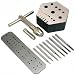 Tap Die Set Watch Jewelry Threading Anvil Wrench Tools