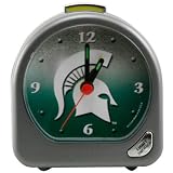 Michigan State Spartans Plastic Alarm Clock