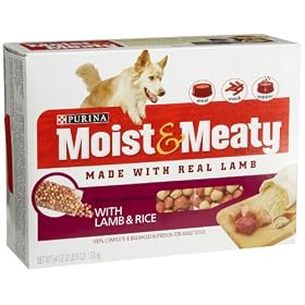 Moist & Meaty with Lamb & Rice, 6-Ounce Pouches (Pack of 54)
