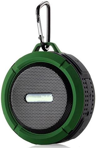 BTdog Wireless Bluetooth 3.0 Waterproof Speakers C6/Hands-free phones Waterproof Suction Cup (Army Green)