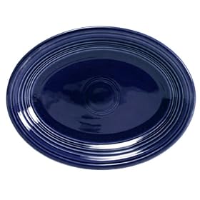 Buy Fiesta 11-5 8-Inch Oval Platter, Cobalt