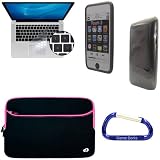 Gizmo Dorks Buy a Mac for College Combo (Pink Trim / Black) for MacBook Pro 13 Inch