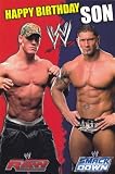 WWE Wrestling - Son Birthday Card