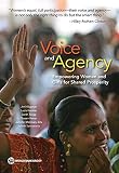 Voice and agency : empowering women and girls for shared prosperity