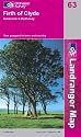 Firth of Clyde, Greenock and Rothesay (Landranger Maps) (OS Landranger Map)