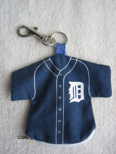 Detroit Tigers Keychain / Coin Purse