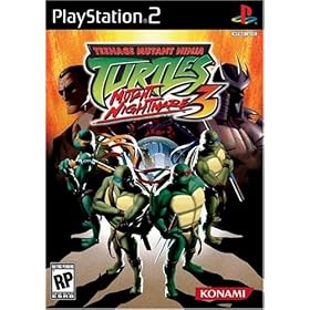 PS2 Teenage Mutant Ninja Turtles 3: Mutant Nightmare