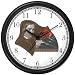 Robert Schumann (Schuman) Musician - Music Composer Wall Clock by WatchBuddy Timepieces (Black Frame)