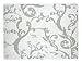 Glass Chopping Board - Flowing Floral (40x30cm)