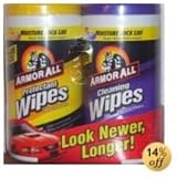 ArmorAll 10848 Protectant/Cleaning Wipes 2pk.