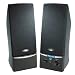 Cyber Acoustics 4 Watt 2.0 Computer Speaker System- Black