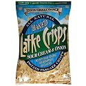 Thou Shall Snack Latke Crisps, Sour Cream & Onion, 3-Ounce Bags (Pack of 12)