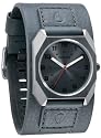 Nixon Men's Scout Leather Analog Watch in Gunmetal (A480-131)