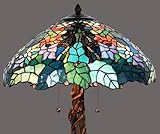 IMAGE OF Tiffany Style Stained Glass Table Lamp VL100