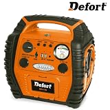 Produkt-Bild: Defort DPS-17N Mobile Starthilfe/Energiestation mit 2 USB-Anschl&uuml;ssen und Luftkompressor - 5 Jahre Garantie