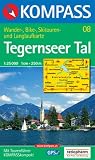  : Kompass Karten, Tegernseer Tal: Wandern / Rad /  Skitouren / Langlauf