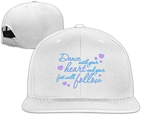 Dance With Your Heart Comfortable Flat Cap Youth Vintage Snapbacks