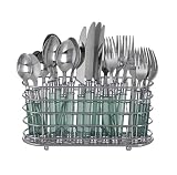 Duplex 20-pc. Flatware Set with Caddy - Green