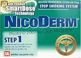 NicoDerm Step 1 (21mg) OPAQUE Stop Smoking Patches - 2 Week Supply/14 Patches