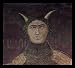 Ambrogio Lorenzetti (Fresco cycle allegories of good and the bad government in the council of Nine Palazzo Pubblico in Siena scene: Allegory of Bad Government, detail: tyrant) Framed Art Poster Print - 11 X 17