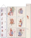 Beatrix Potter Growth Chart Cross Stitch Pattern