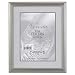 Lawrence Frames Metal Picture Frame Pewter Finish with Delicate Beading, 8 by 10-Inch