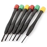 uxcell ドライバーセット　スロットフィリップスチップ　6点セット　プラスチック製