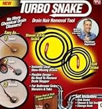 NEW TURBO SNAKE DRAIN HAIR REMOVAL TOOL SINK SNAKE!!