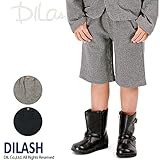 (ディラッシュ) DILASHストライプハーフパンツ/秋 ベビー キッズ 男の子 80 ブラック