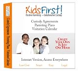KidsFirst! Web-based Custody Agreement - Parenting Plan Software with Visitation Calendar