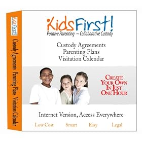 KidsFirst! Web-based Custody Agreement - Parenting Plan Software with Visitation Calendar