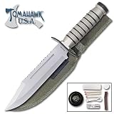 Tomahawk Survival Knife Silver