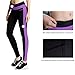 Baleaf Women's Yoga Active Ankle Legging Hidden Pocket Dewberry Size S