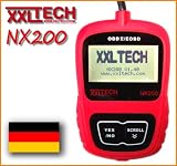 XXLTECH NX200 CAN BUS Diagnose Scanner + LIFE DATEN deutsch OBD 2 OBD2