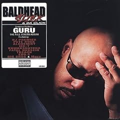 Album cover for Baldhead Slick and Da Click by Guru CD from which you can create your own MP3 Ringtones / Realtones using the ToneBee online ringtone maker.