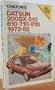 Chilton's repair & tune-up guide, Datsun 200SX, 510, 610, 710, 810: 1973-82 : all models including diesel engines