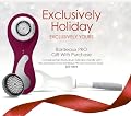 Clarisonic Pro Skin Care System Face & Body Holiday Exclusive BORDEAUX Color + Free Handle