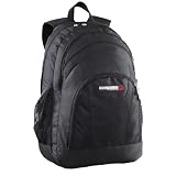 Rhine 40 litre large school bag / backpack (black)