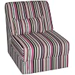 Teen Chair&Matching Pillow- Candy Stripe